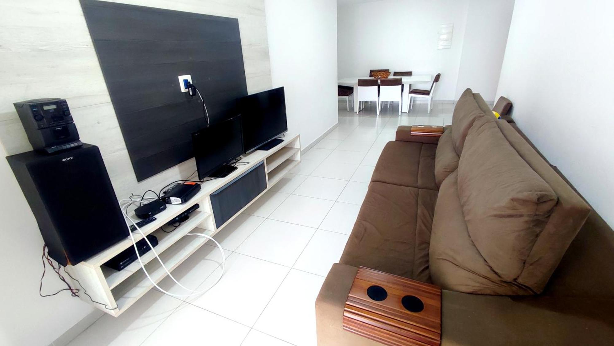 Apartamento Praia Grande Aviacao - 30 Mts Da Praia Экстерьер фото