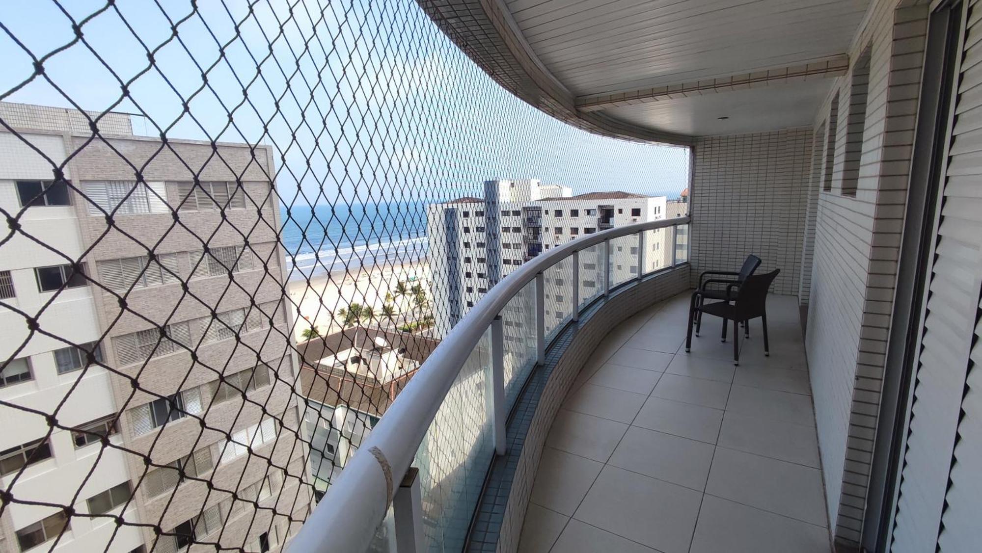 Apartamento Praia Grande Aviacao - 30 Mts Da Praia Экстерьер фото