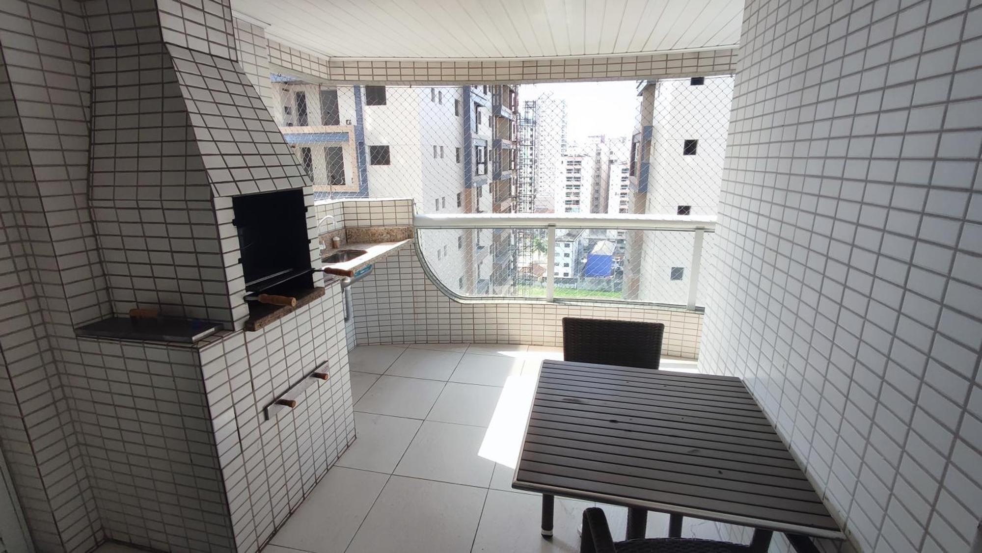 Apartamento Praia Grande Aviacao - 30 Mts Da Praia Экстерьер фото